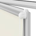 vidaXL Zatemňovacia roleta, sivobiela 50x210 cm, šírka látky 45,7 cm, polyester