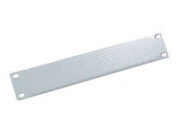 10" záslepka 1U šedá RAL7035