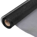 vidaXL Sieť proti hmyzu, sklené vlákno 100x1000 cm, čierna