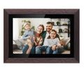 Fotorámik KRUGER &amp; MATZ KM1102 Frameo WiFi, drevený rám