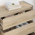 vidaXL Servírovacia skriňa Sonoma 79 x 36 x 75.5 cm Kompozitné drevo