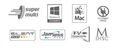 HITACHI LG - externý mechanika DVD-W/CD-RW/DVD±R/±RW/RAM GP60NW60, Slim, Biela, box+SW