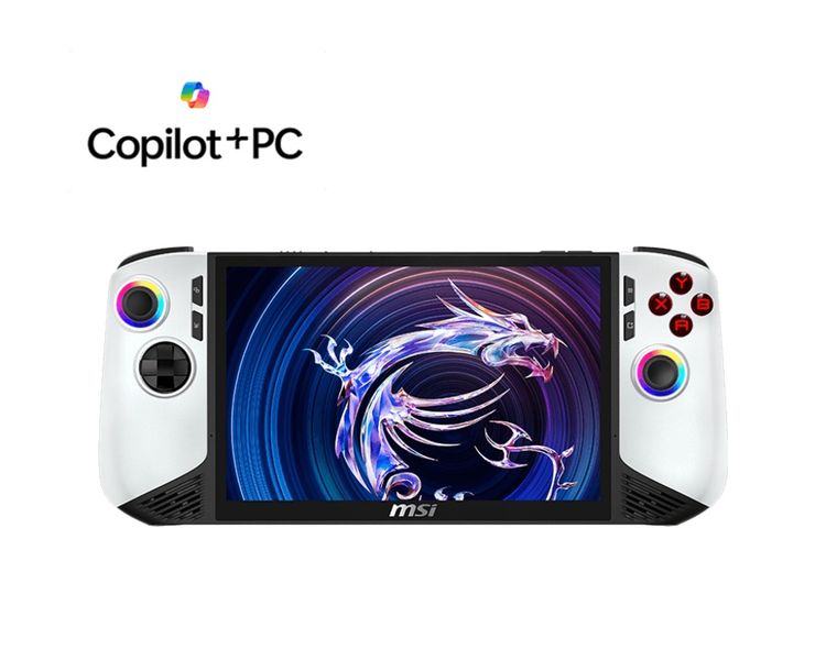 MSI Claw 8''FHD+/Core Ultra 7/32G/2/ARC/W11H polar