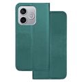 Puzdro Smart Magnetic pre Honor 600 Lite tmavozelené