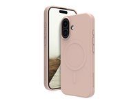 Zadný kryt pre mobilný telefón - Qi - kompatibilita s MagSafe - plast - ružová pink sand - pre Apple iPhone 16