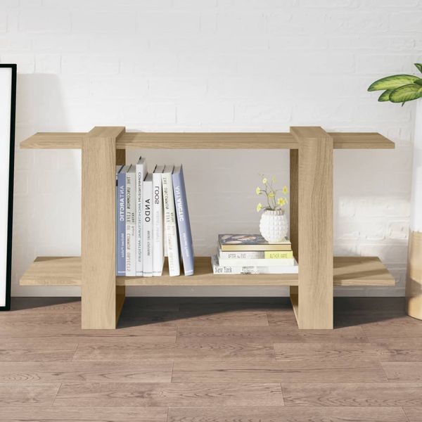 vidaXL Knižnica dub sonoma 100x30x51 cm spracované drevo