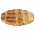 vidaXL Stolová doska 90x40x3,8 cm oválna masívny mangovník