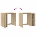 vidaXL Kabinet na práčku Sonoma 87 x 60 x 89 cm Kompozitné drevo