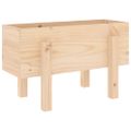 vidaXL Záhradný kvetináč 62x30x38 cm, borovicový masív