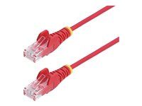 25cm Red Slim CAT6 Ethernet Cable - N6PAT25CMRDS