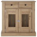 vidaXL Nábytok pre psa Dub artisan 80 x 47,5 x 80 cm Kompozitné drevo