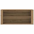 vidaXL Lavica na topánky dub artisan 100x35x45 cm kompozitné drevo