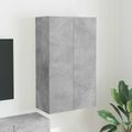 vidaXL TV nástenná skriňa 59,5 x 31 x 100 cm Betónová šedá
