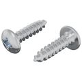 vidaXL Skrutka 2 ks Strieborná M4 x 16 mm Oceľ