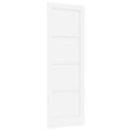 vidaXL Vnútorné dvere 73,5 x 211 cm Preglejka Biela