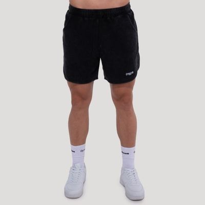 Šortky Persistence Washed Black - GymBeam, veľkosť S