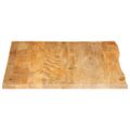vidaXL Stolová doska živá hrana 110x80x2,5 cm masívne mango