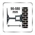 Držiak TV AX OPTICUM HERMES 30" - 70'' / 50 kg