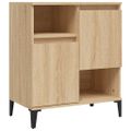 vidaXL Komoda dub sonoma 60x35x70 cm spracované drevo