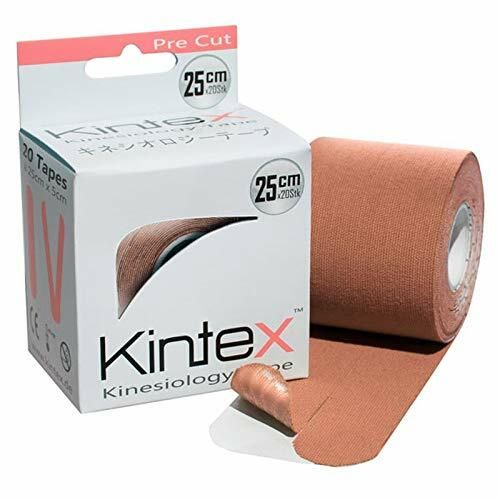 Kintex PReCut Fixačný tejp/páska 20 Streifen (I oder Y) 25 x 5cm Pink, ružová, 20 ks v balení