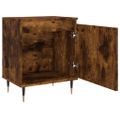 vidaXL Nočné skrinky 2 ks dymový dub 40x30x50 cm kompozitné drevo