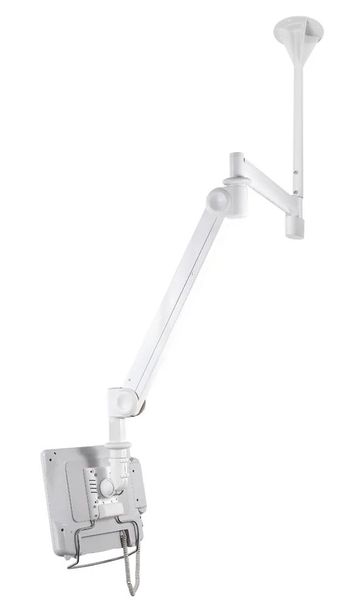 Neomounts  FPMA-HAC100HC / Medical Flat Screen Ceiling Mount (162 cm long/170 cm high) box 1/2 / White Držák, VESA, stropní, pro LCD a TV, úhloprícka 10"-32", 3 otocné body, náklon 55°, otácení 370°, nosnost 12kg, hliník, bílý