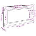 vidaXL Otočné a sklopné okno do suterénu RISOR 110 x 50 cm PVC a sklo
