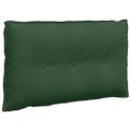 vidaXL Poduška na chrbát Jungle Green 80 x 50 cm Kordúrová tkanina