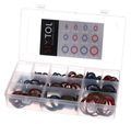 Sada hydraulických tesnení s gumovým límcom MECHANIC RING SET 4, 245 ks SIXTOL