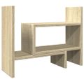 vidaXL Organizér na stôl, dub sonoma 38,5x17x39 cm, kompozitné drevo