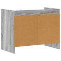 vidaXL TV skrinka 60 x 33 x 47 cm Sivý Sonoma Kompozitné drevo