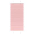 vidaXL Plisovaná roleta ružová 60x150 cm šírka látky 59,4 cm polyester
