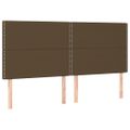 vidaXL Boxspring posteľ s matracom tmavohnedá 160x200 cm látka