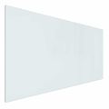 vidaXL Sklenená doska krbu Priehľadná 100 x 50 cm Sklo