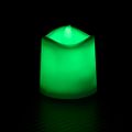 vidaXL Elektrické čajové sviečky bez plameňa LED 12 ks farebné