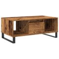 vidaXL Konferenčný stolík staré drevo 90x50x36,5 cm kompozitné drevo