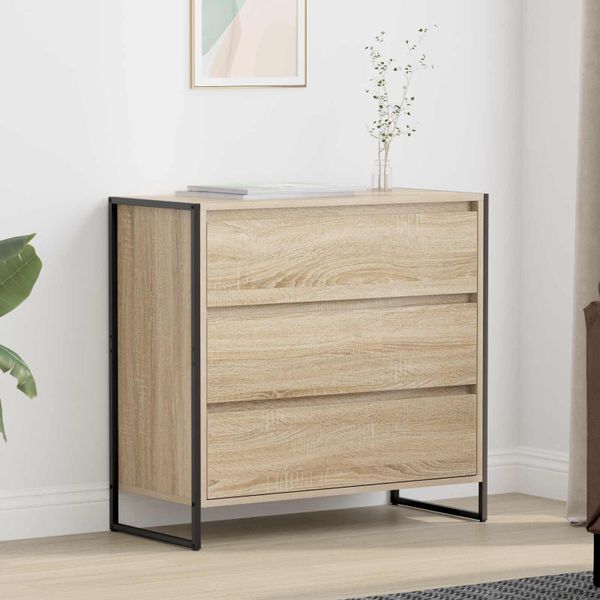 vidaXL Servírovacia skriňa Sonoma 79 x 36 x 75.5 cm Kompozitné drevo