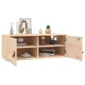 vidaXL Nástenné skrinky 2 ks 80x30x30 cm masívna borovica