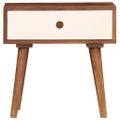 vidaXL Nočný stolík 45x30x45 cm masívne akáciaové drevo