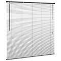 vidaXL Žalúzia Čierny 150 x 150 cm 25 mm PVC
