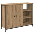 vidaXL Servírovacia skriňa Remeselný dub 100 x 33 x 75 cm