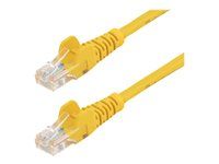 0.5m Yellow Snagless Cat5e Patch Cable - 45PAT50CMYL