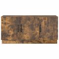 vidaXL TV skrinka Dymový dub 99 x 34,5 x 47 cm Kompozitné drevo