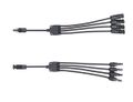 Solárne rozbočovacie káble ORNO OR-PV-13608, 4XMC4 (MC4 T 1 na 4), pár