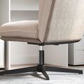 vidaXL Plynový valec kancelárskej stoličky Čierna 239-309 mm Železo