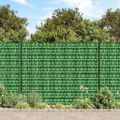 vidaXL PVC lišty na ochranu súkromia 140x0,19 m zelené
