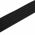 vidaXL Samolepiaca tesniaca páska na okno Čierna 15 x 8 mm 12 m