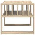 vidaXL Konferenčný stolík Sonoma dub 66 x 49,5 x 45 cm