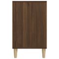 vidaXL Botník hnedý dub 102x36x60 cm spracované drevo