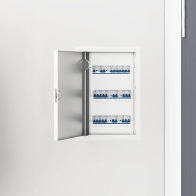 vidaXL Access Panel Biela 33,5 x 23 x 3 cm Oceľ